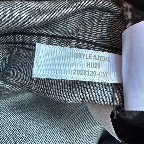 NWT Madewell The Perfect Vintage Jean in Roxstone Wash: Knee-Rip Edition Size 31 - Picture 9 of 11